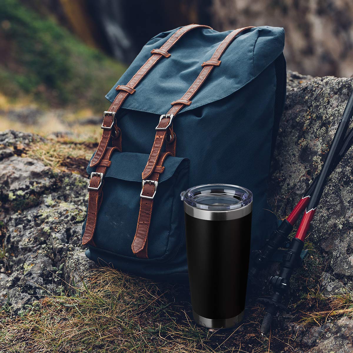 EcoMozz Vaso 20oz apto para bebidas frías y calientes