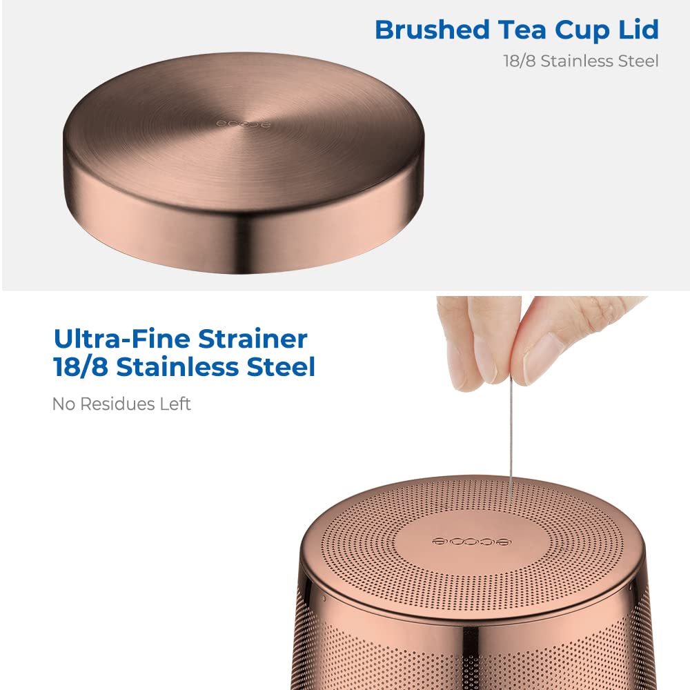 Ecooe: taza cristal con tapa para conservar aroma