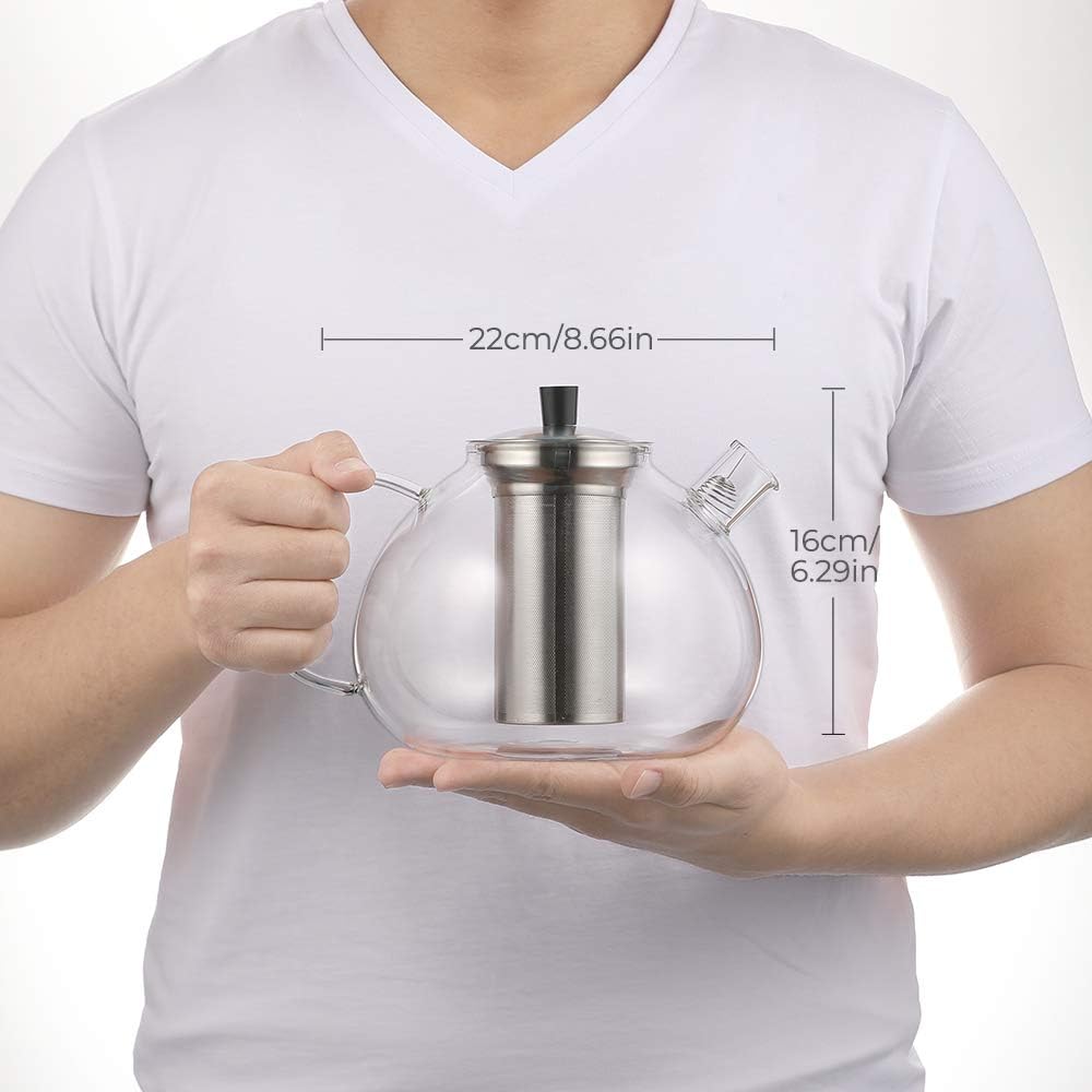 Ideal para uso diario de té, fácil de limpiar.