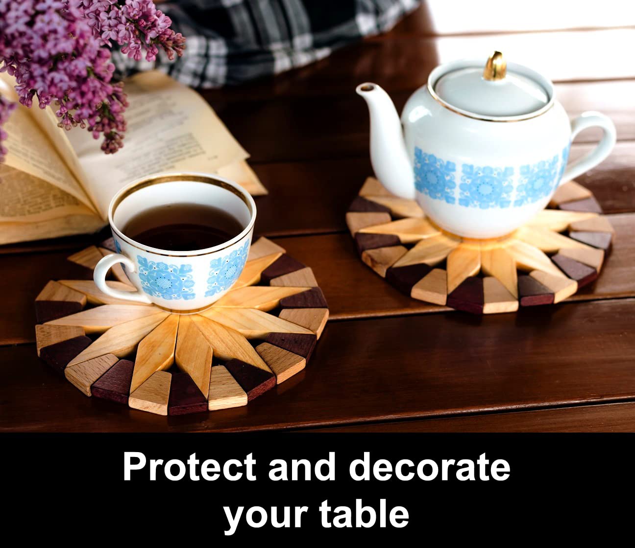 ECOSALL salvamanteles en escena de cocina, ideales para servir en reuniones.