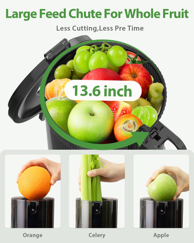 ECOSELF, auto alimentación, jugos sin manos para mayor comodidad