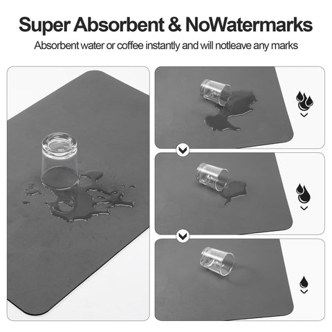 Ecotrim alfombrilla para barra de café, protege la superficie y evita deslizamientos.