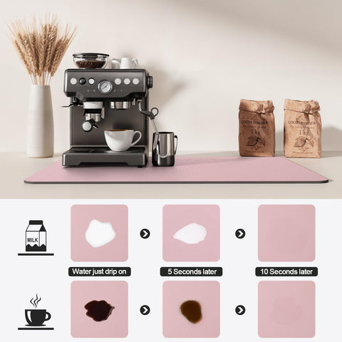 Ecotrim base antideslizante rosa evita movimientos y goteos.