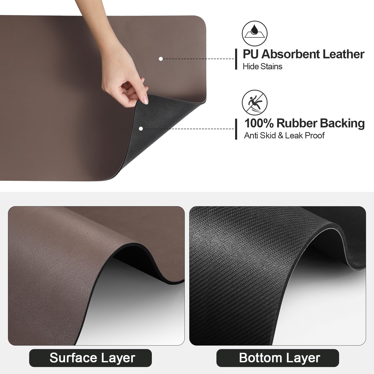 Ecotrim Estera multiusos para encimeras, perfecto para tareas diarias.