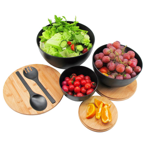ECOWAY uso multifuncional para ensaladas, frutas y pasta en la mesa
