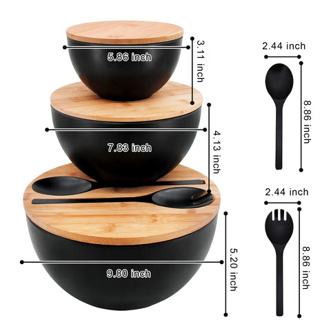 ECOWAY utensilios incluidos: cuchara y tenedor combinados para servir