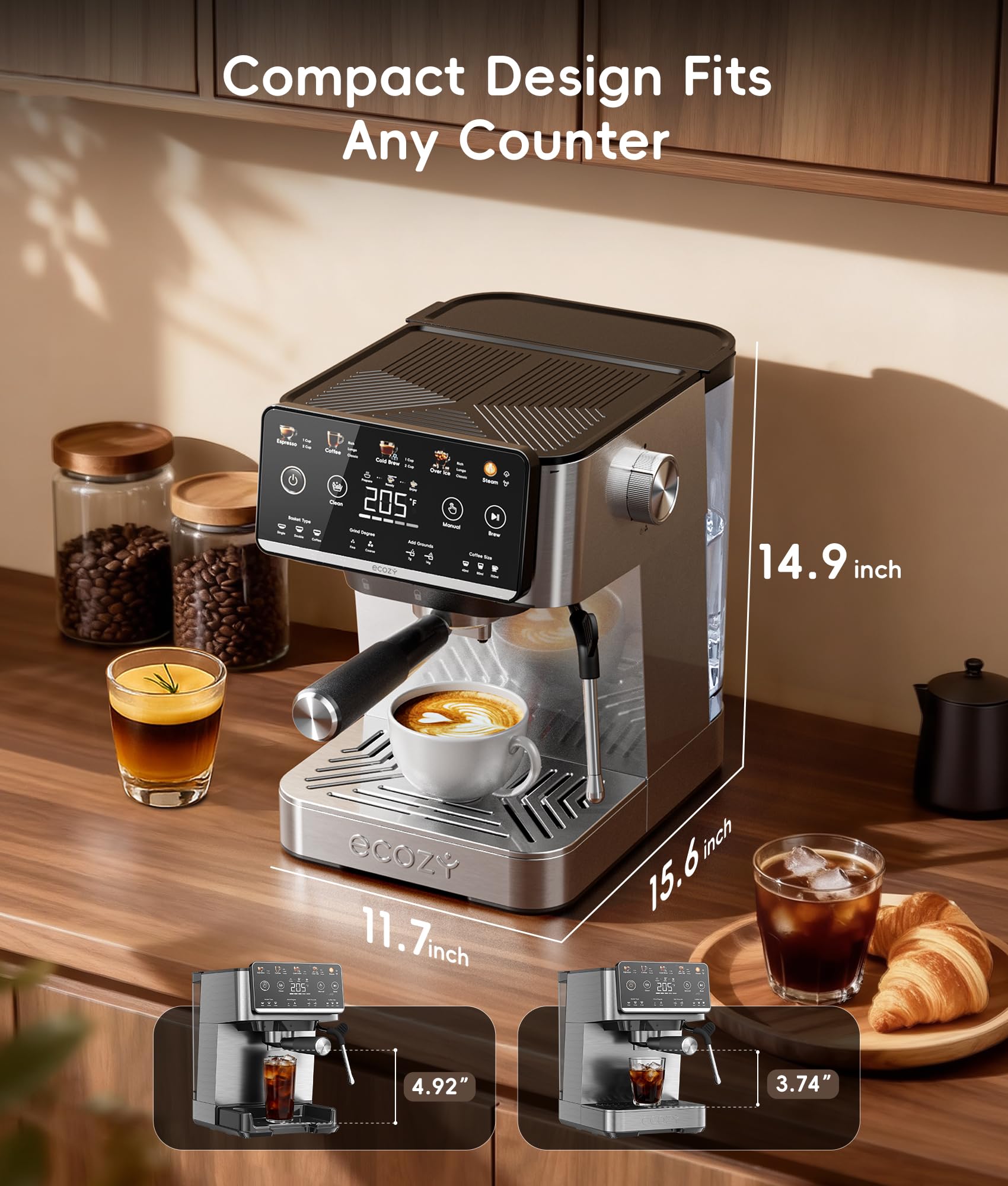 Ecozy experiencia de café casero más conveniente y placentera