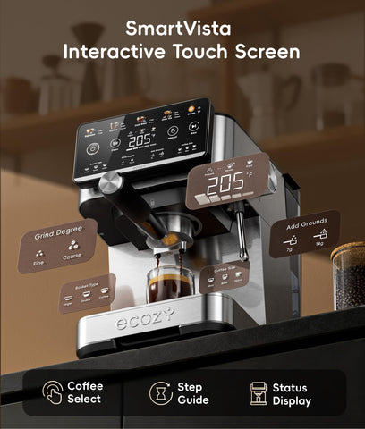 Tecnología BaristaSense de Ecozy para extracción precisa