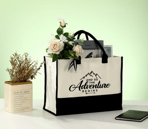 EDCTO bolsa canvas lavado a mano, diseño duradero y fácil limpieza para uso diario.