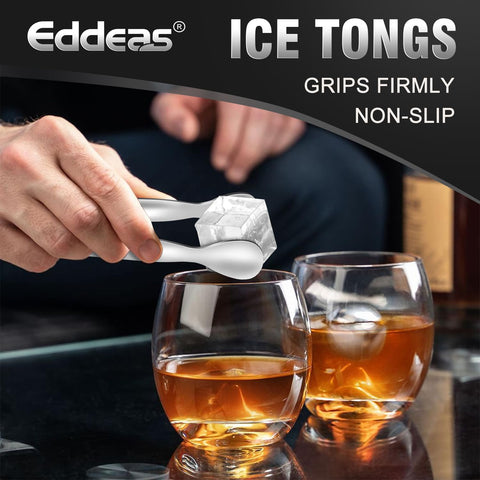 Pinzas Eddeas mini para cubos de hielo, ideales para bebidas frías