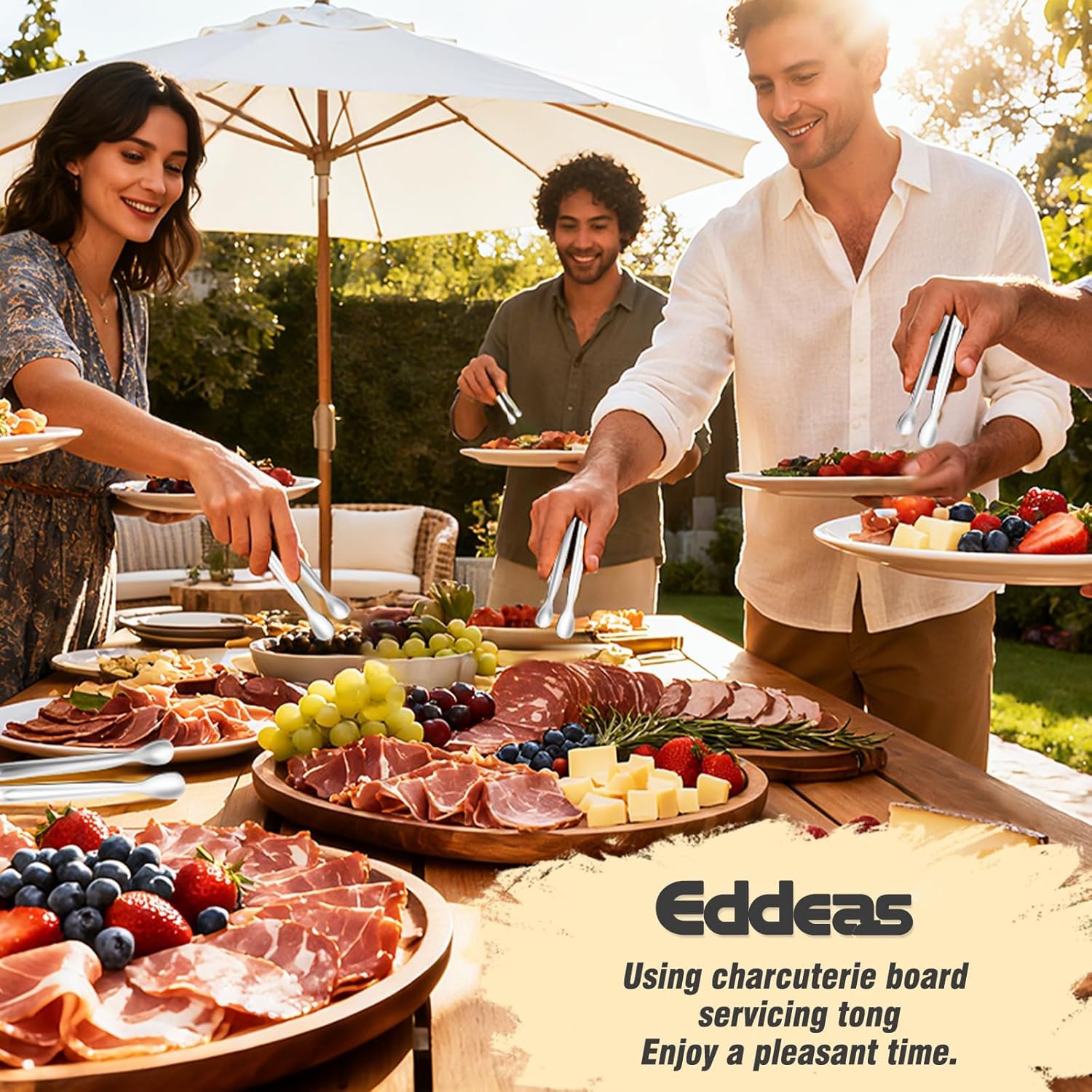 Set Eddeas de pinzas mini 12 piezas, regalo elegante para invitados.