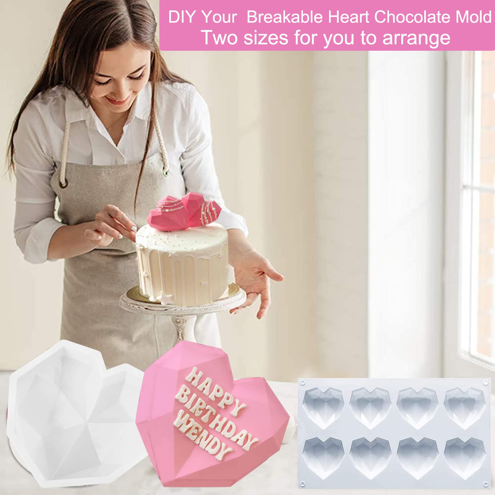 Brocha de chocolate EddHomes para aplicar y pulir chocolate con precisión suave.