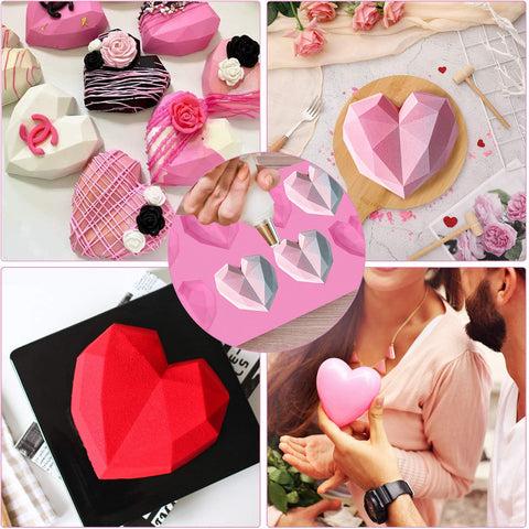Kit de corazones rompibles EddHomes para fiestas y regalos personalizados.