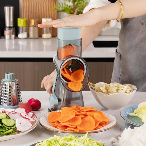 Uso versátil en la cocina para quesos, verduras y frutos secos.