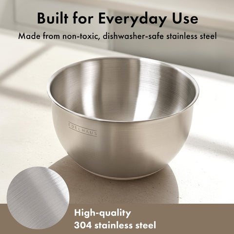 EDELHAUS cuerpo acero inoxidable y plástico sin BPA para seguridad alimentaria