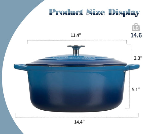Asa doble de la olla EDGING CASTING para un manejo seguro.