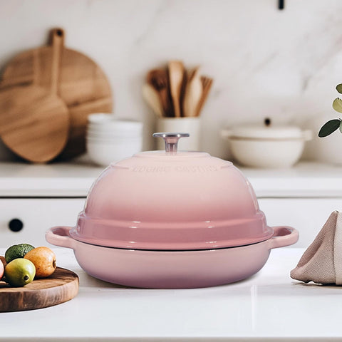 Diseño redondo rosa EDGING CASTING para hornear pan casero con estilo