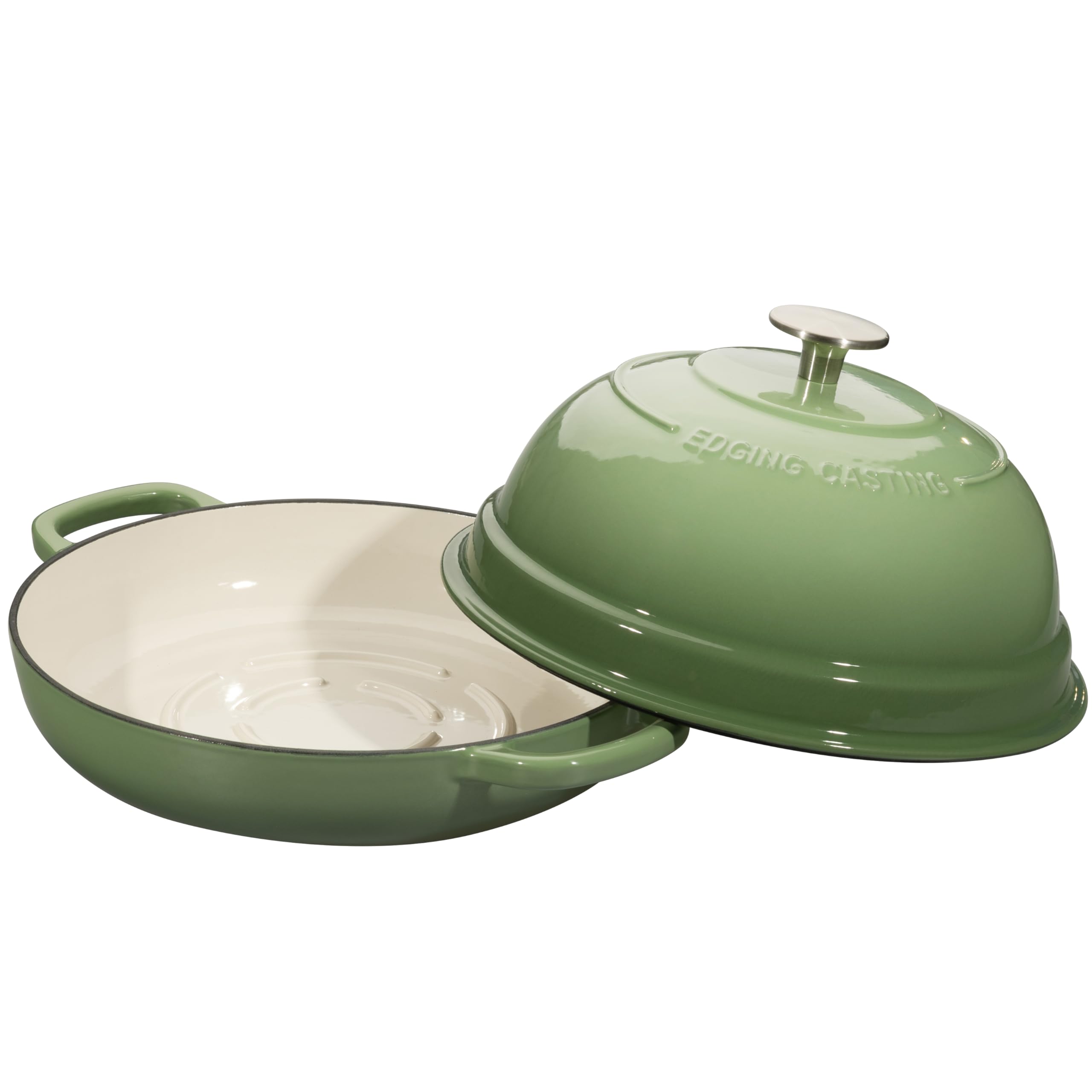 Mango redondo de EDGING CASTING, diseño ergonómico para cocinar