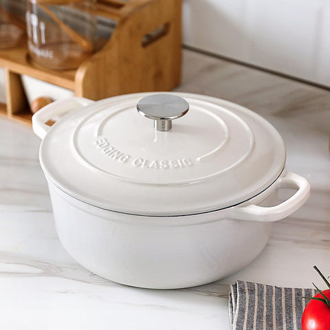 Olla EDGING CASTING para pan y guisos, interior esmaltado 7qt