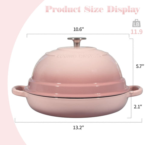 Tapa con pomo de acero inoxidable EDGING CASTING para uso seguro