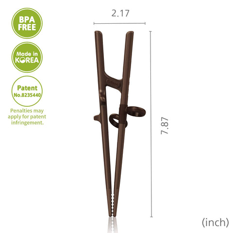 Edison Friends palillos de entrenamiento para zurdos, técnica patentada y diseño ergonómico.