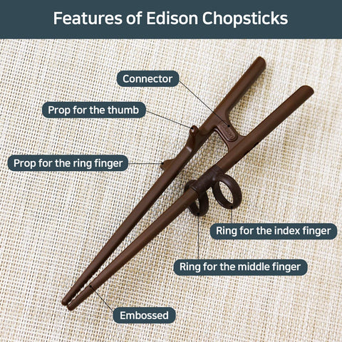 Prueba sushi y ramen con Edison Friends Training Chopsticks