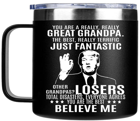 Taza Edizzone para abuelo con diseño divertido, ideal como regalo