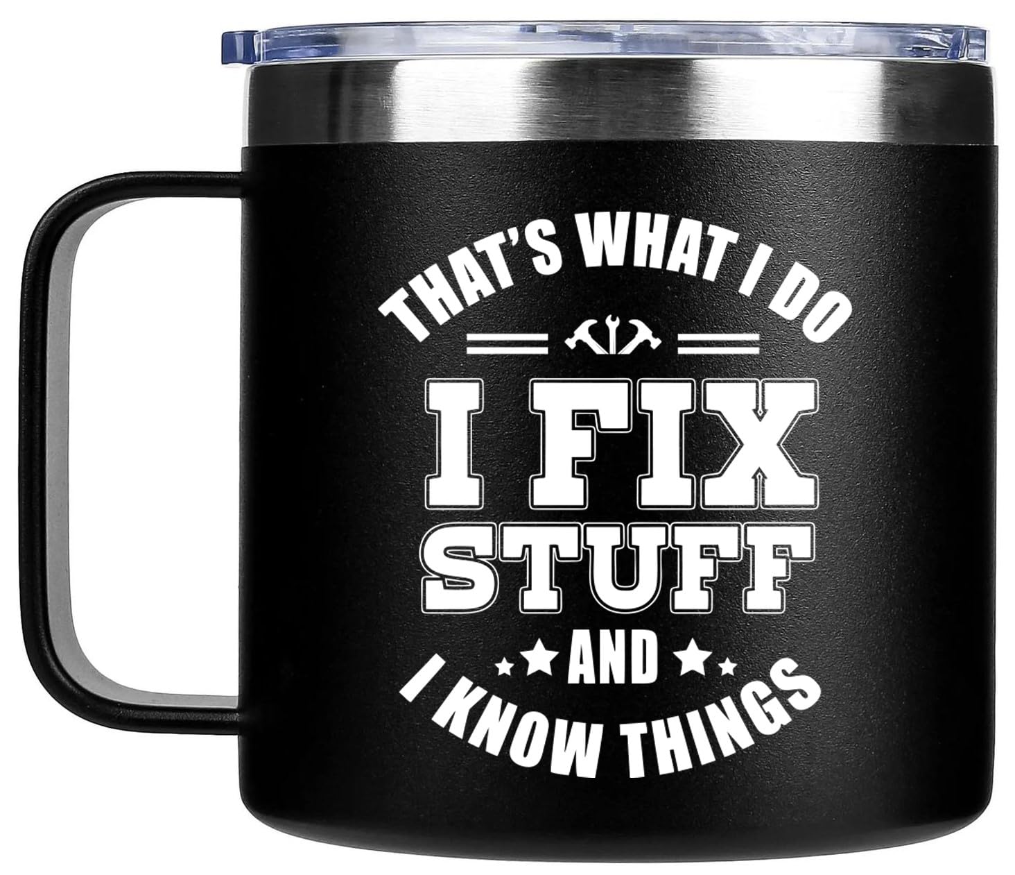 Taza Edizzone de acero inoxidable 14oz para café diario