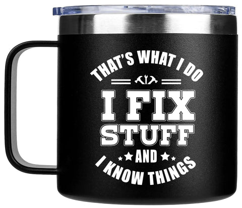 Taza Edizzone de acero inoxidable 14oz para café diario