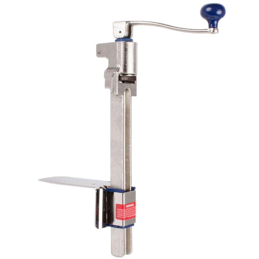 Base de acero niquelado de Edlund 11100 para mayor durabilidad y estabilidad