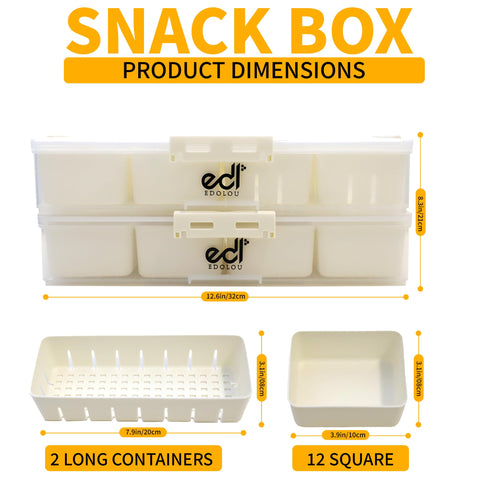 EDOLOU organizador portátil con mango ergonómico para llevar con facilidad
