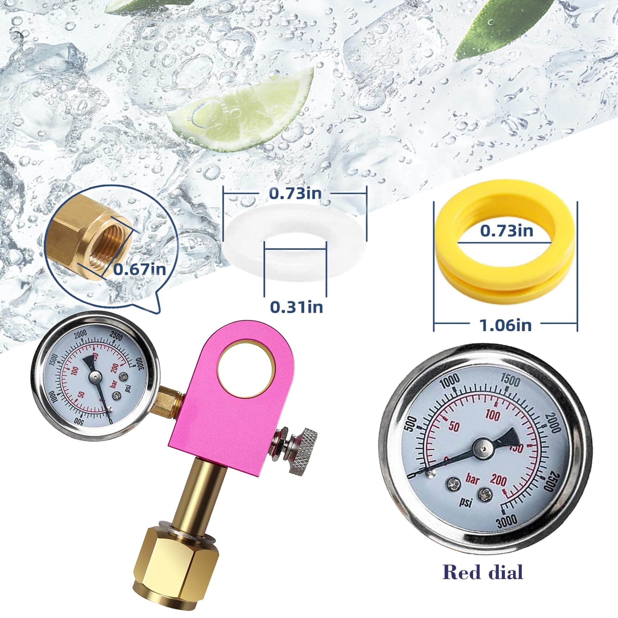 Instrucciones: uso con inclinación de 45 grados para relleno eficiente.