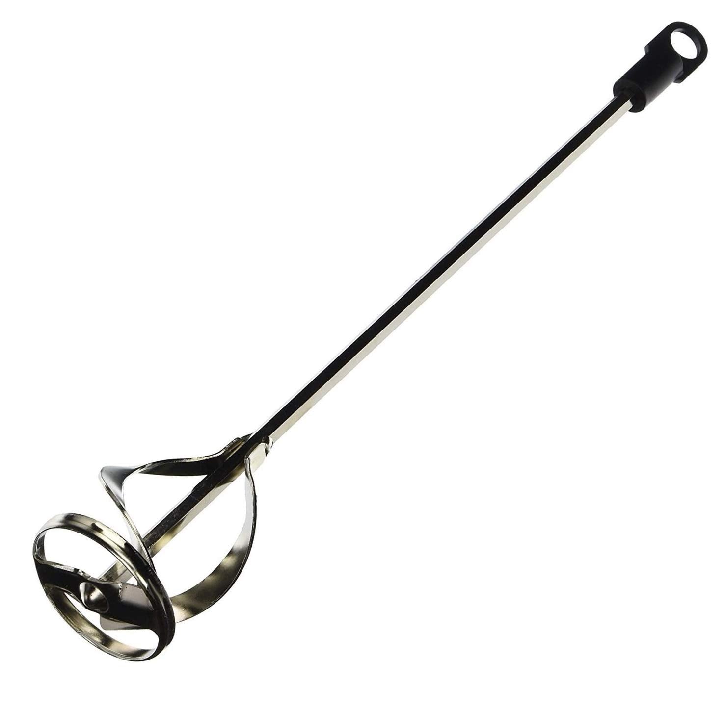 Edward Tools Mezclador de alimentos en acero inoxidable para taladro, ideal para batidos y lotes grandes.