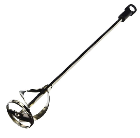 Edward Tools Mezclador de alimentos en acero inoxidable para taladro, ideal para batidos y lotes grandes.