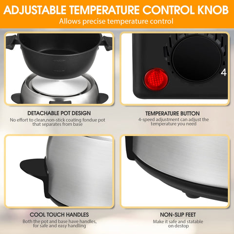 EDWODER recipiente antiadherente de aluminio cocina de forma uniforme.