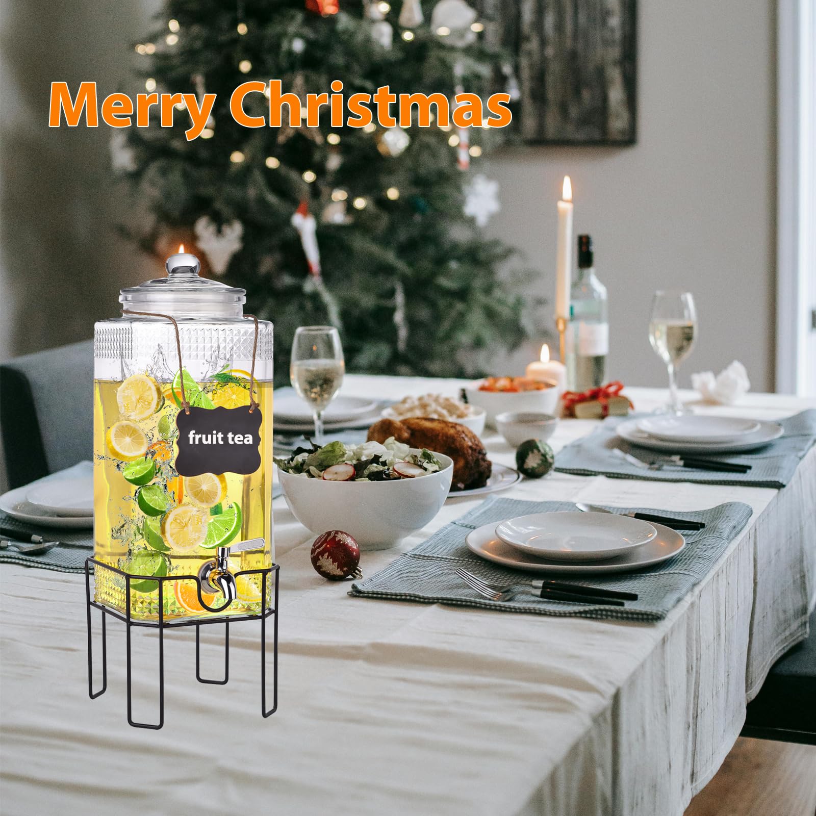 Dispensador Edycur para fiestas, sirve con comodidad a tus invitados.