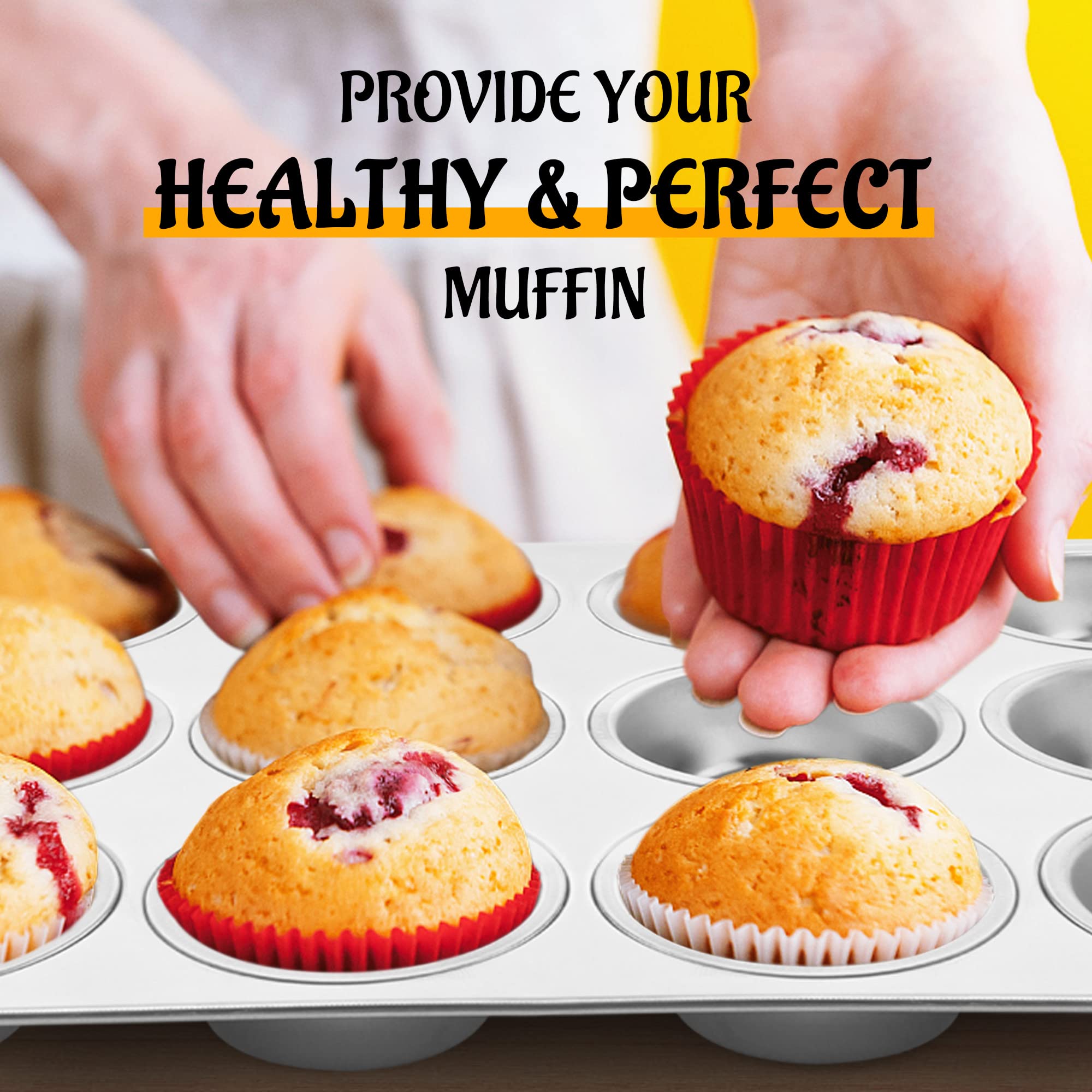 E-far ideas muffins omeletas brownies; conjunto duradero para repostería diaria