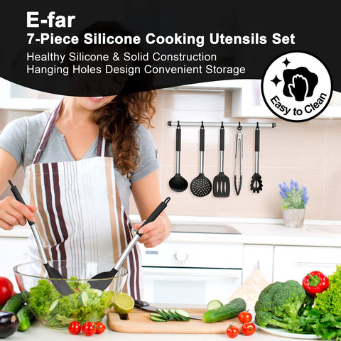 E-far Pinzas de cocina: agarra y sirve alimentos calientes con seguridad
