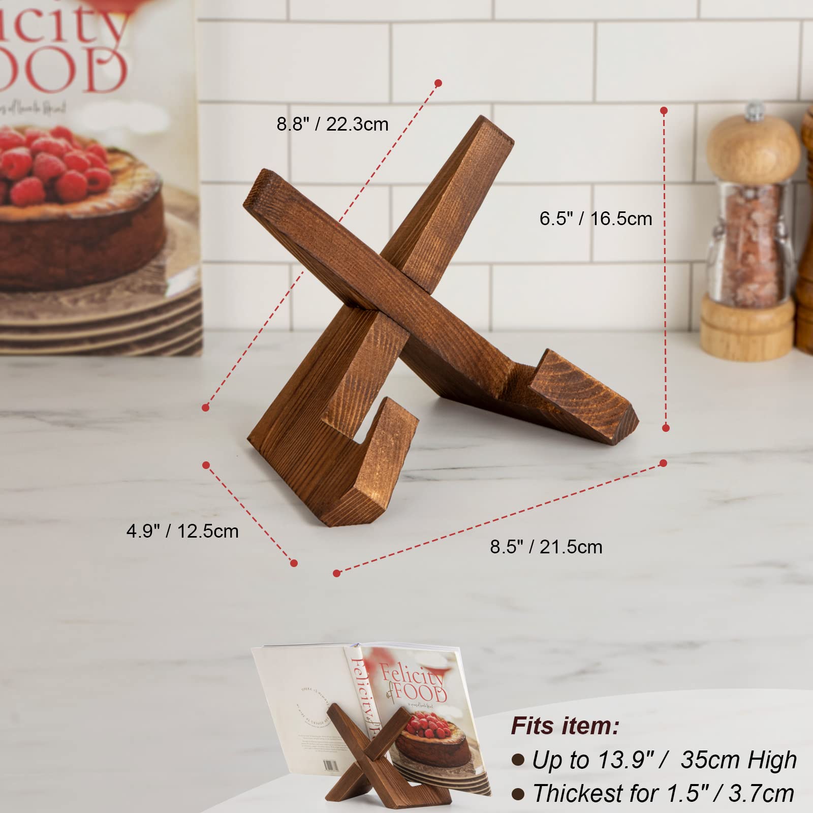 EFFORTICH usos múltiples, soporte versátil para libros y tabletas