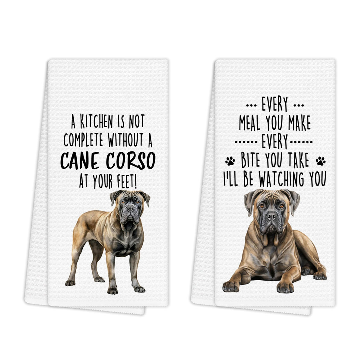 Toalla EGBTL Cane Corso para decorar la cocina, estilo y practicidad