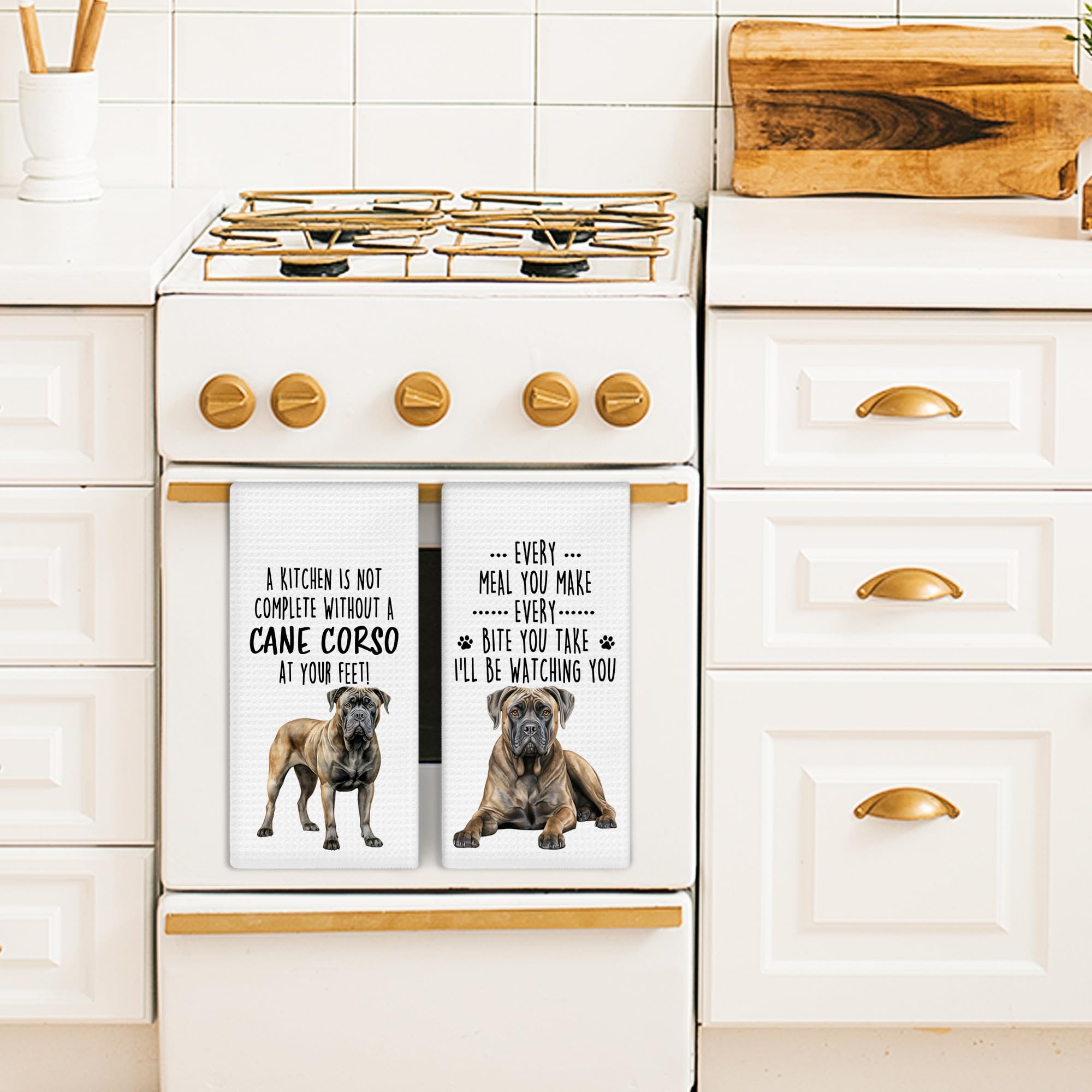 Toalla de cocina EGBTL Cane Corso ideal para derrames diarios