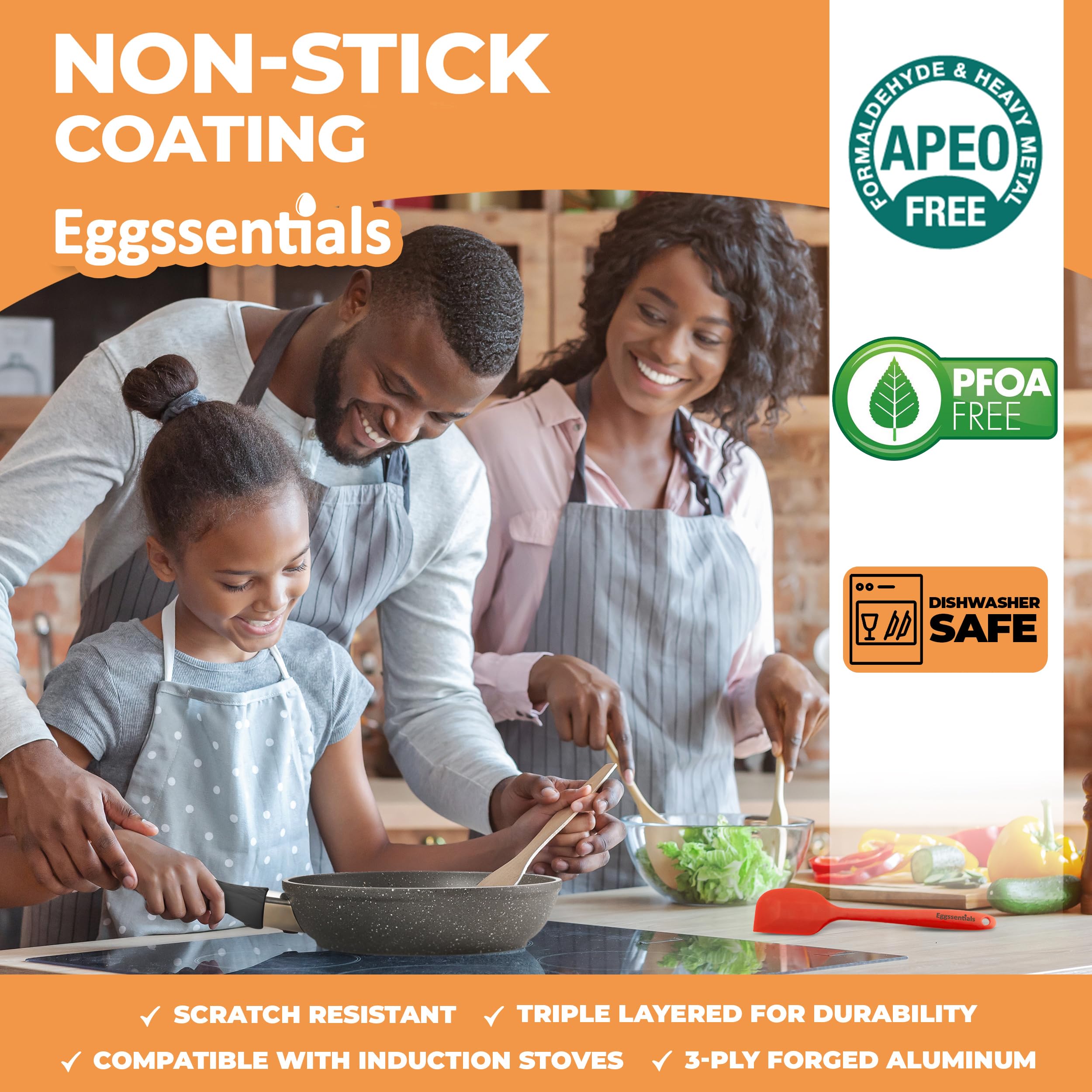 Eggssentials base magnética para inducción, uso versátil