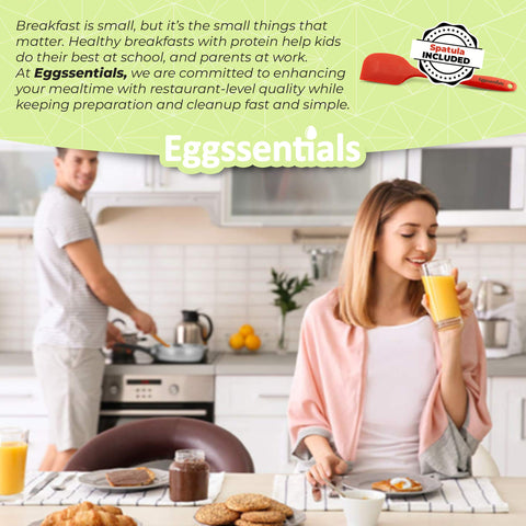 Acabado satinado elegante de Eggssentials que realza la encimera.