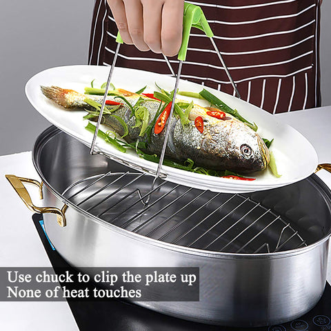 Capacidad 8Qt de Eglaf, ideal para porciones grandes.