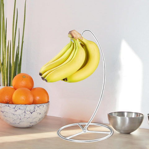 EGMEHOAD soporte plátanos negro, vista detallada, acabado moderno para la cocina.