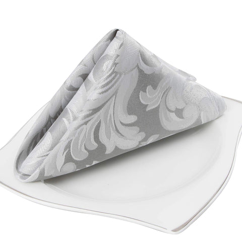 EHouseHome servilletas damasco jacquard impermeables para un toque elegante.