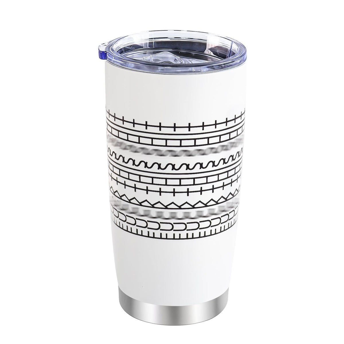Taza EHZYP mensaje oculto 20oz revelándose al verter café, ideal para la oficina.