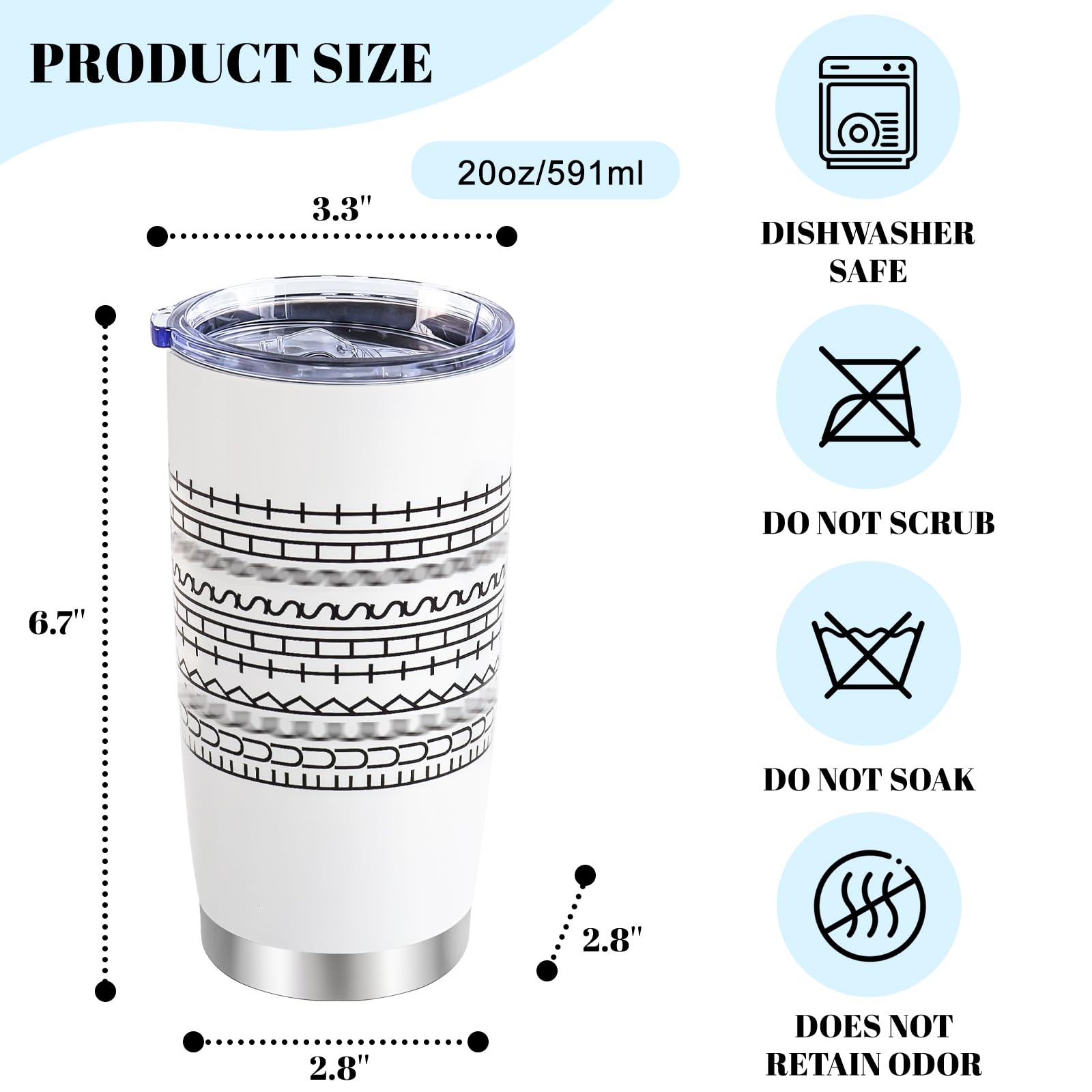 Taza EHZYP mensaje oculto con diseño geométrico, regalo perfecto para amigos.