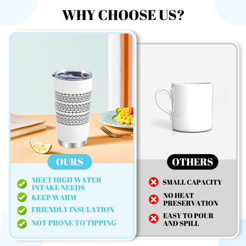 Taza regalo EHZYP mensaje oculto, adecuada para cumpleaños y festividades.