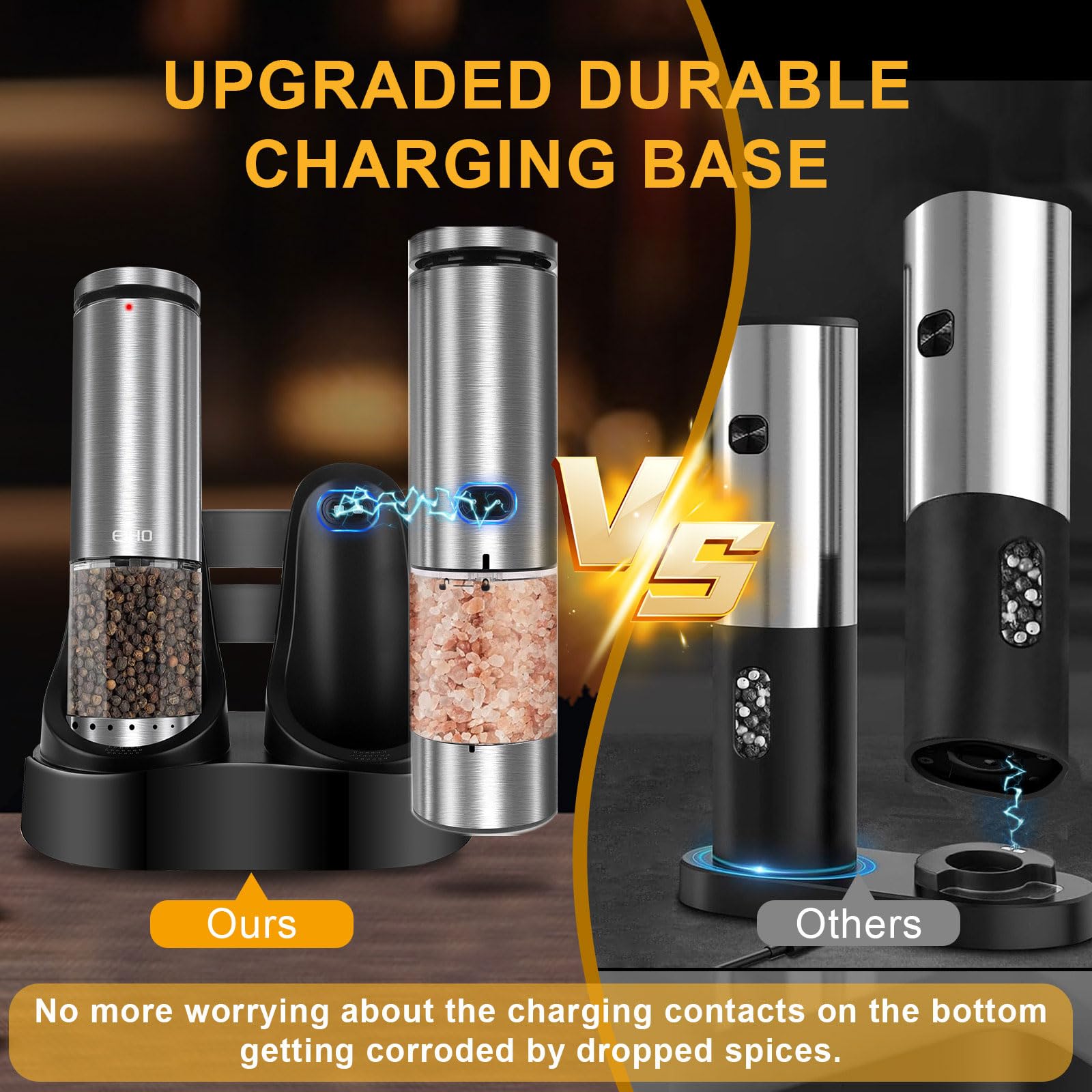 EIHO base de carga USB desmontable facilita recargas y limpieza